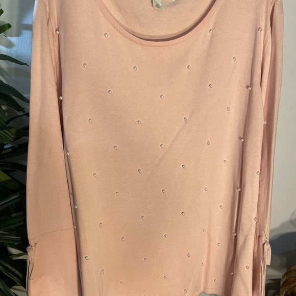 Emaline Woman (86262) 2X Rose Sweater - Picture 3 of 10